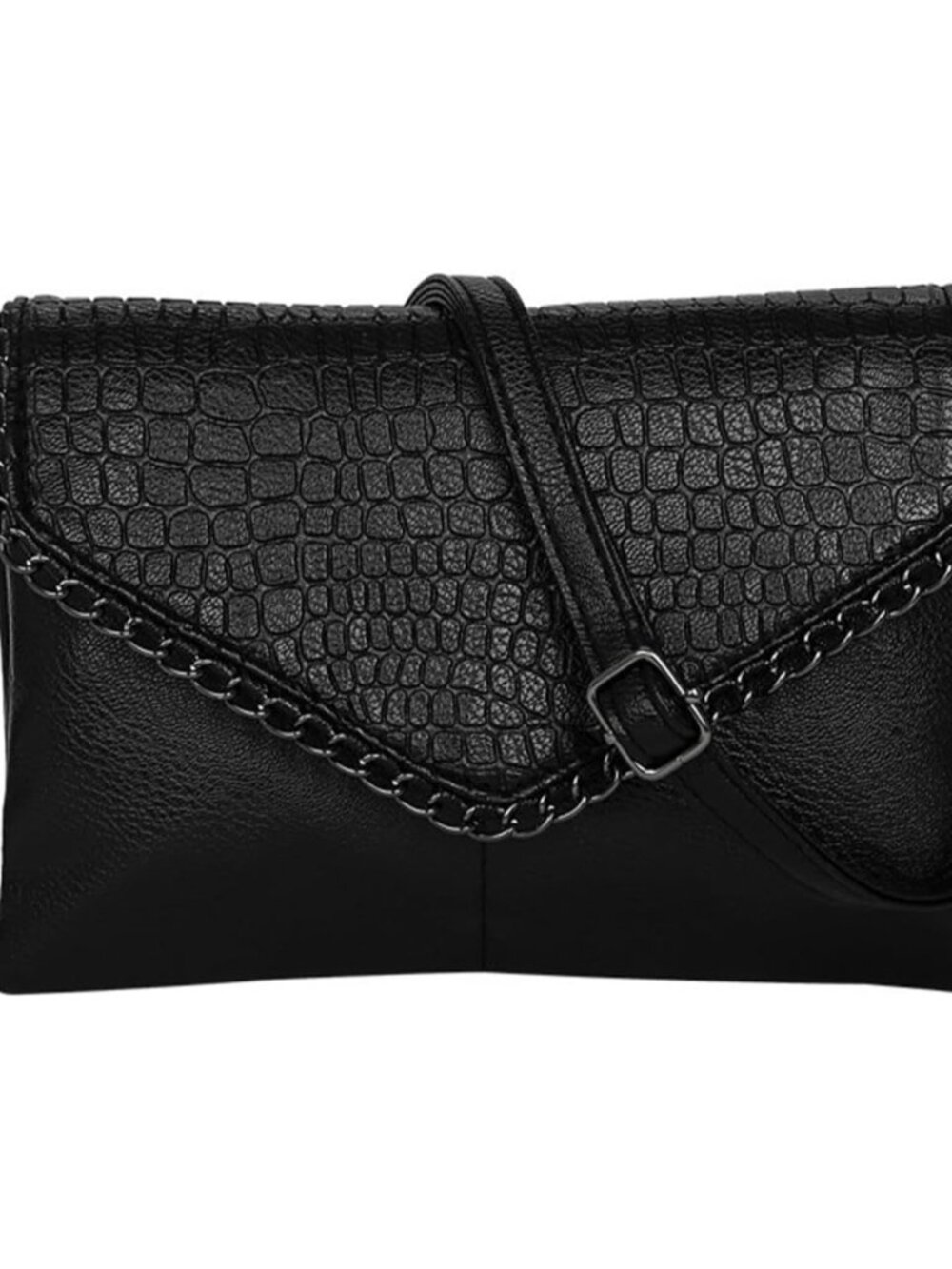Women Skull Cross Body Bag Gothic Purse Vintage Punk Envelope Bag Classic Satche
